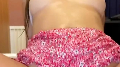 Wet Clothed Sex in Jacuzzi with Hot Tall Brunette Teen