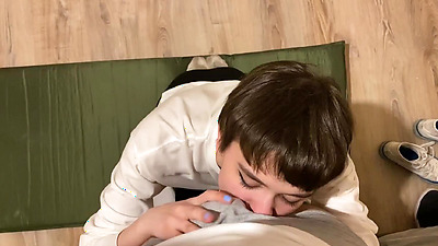 Teen Cutie Alisa Gives The Best Blowjob To Her Big-Dicked BF Dorian!