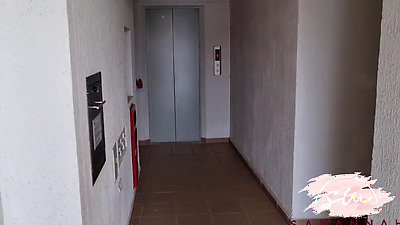 Pregnant woman has sex with neighbor on stairs of building where they live - Savannah Watson