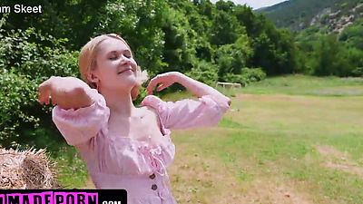 Outdoor Adventure - Sassy Blonde Loves Masturbating In The Woods So Random Strangers Can Catch Her