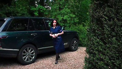 British Nurse Gives Her Patient An Oily Handjob