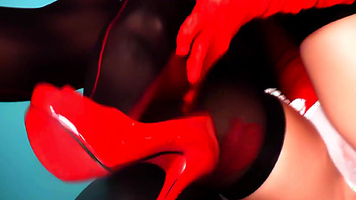 Sexy Nylons and Wet Panties of Horny MILF LilyWOW