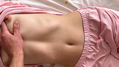 Found Beautiful Step Sis Under The Blanket And Used Her Amazing Body