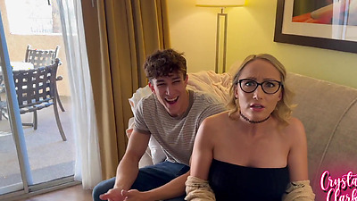 Stepmom Gets DOUBLE STUFFED On Thanksgiving