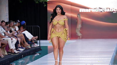 Caderona Hot Madura Mamacita Erifili Sfakianakis In SLOW MOTION - Miami Swim Week 2024