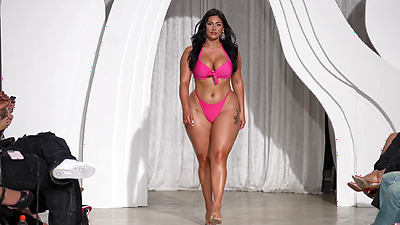 Caderona Hot Madura Mamacita Erifili Sfakianakis In SLOW MOTION - Miami Swim Week 2024