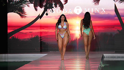 Caderona Hot Madura Mamacita Erifili Sfakianakis In SLOW MOTION - Miami Swim Week 2024