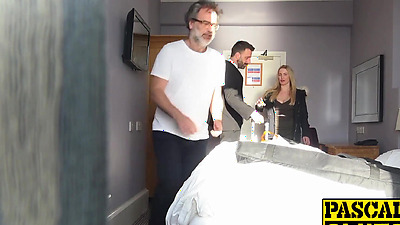 Gorgeous sub Georgie Lyall dominated with big shaft