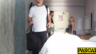 Gorgeous sub Georgie Lyall dominated with big shaft