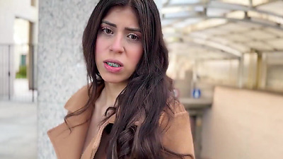 PutaLocura - Colombian teen with big butt Molly Smith swallows Torbe's cum in Pilladas