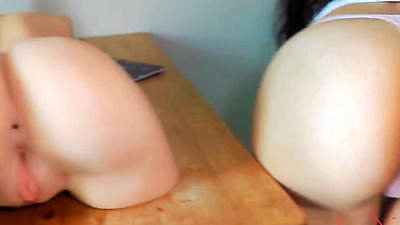 A Tantaly Consultant Allows me to Test Their Sex Dolls and Her Pussy