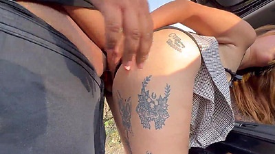 A LINE OF STRANGERS FUCK MY WIFE ON THE STREET