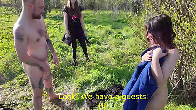 we are watched butt fucking in public