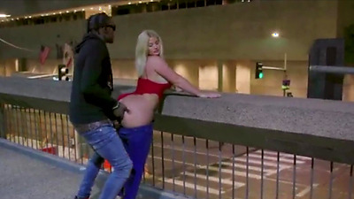BLACKEDRAW This WILD thicc blonde said she'd do anything for BBC
