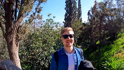 Cute Girlfriend Gets Fucked on Vacation in Athens! | Porn Vlog with Jamie Young