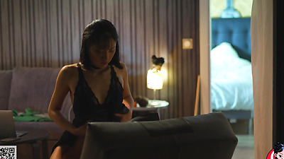 June Liu 刘玥 / SpicyGum - Happy Halloween - Sex Ritual until I got my Asian pussy creampied (JL_129)