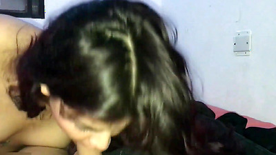 She milked all the cum out of my penis! She's a very slutty stepsister!