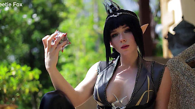 Shadowheart from Baldur's Gate III Passionately Sucks, Fucks and Gets Cum Inside POV