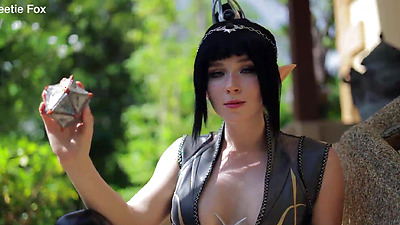 Shadowheart from Baldur's Gate III Passionately Sucks, Fucks and Gets Cum Inside POV