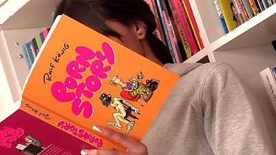 PutaLocura - Colombian big butt Alejandra Rico fucks her friend in the library