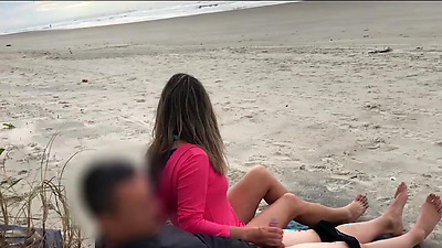 Take my shaft out of your butt! They are looking at us!