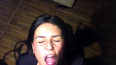 Compiled of cumshots on Emma's face