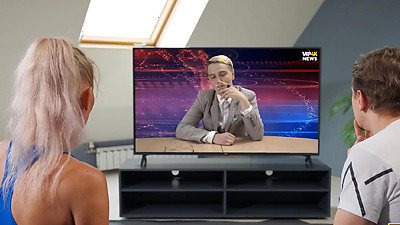 MATURE4K. Mature blonde was so lonely and her neighbour with a big penis came to fuck her