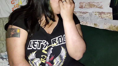 My stepbrother catches me planning a date with the tinder guy and I had to lend him my tits so he doesn't tell my parents