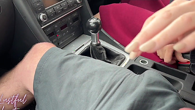 Best friends MILF Mom fucked me right there in her car