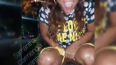 Sam garmendia pees in the street