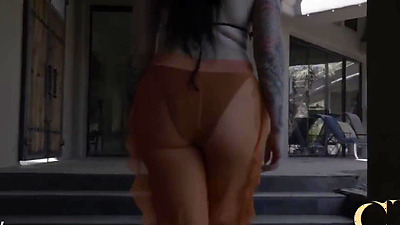 MS Nacke Pays With Her Butt Again