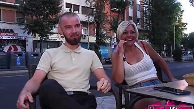 Sandra V fulfills the fantasy of a dirty panty sniffer. She wants a YOUNG SHAFT!