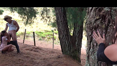 I WATCH LIL TIMY AND EMMA ANTURIN FUCK IN THE MIDDLE OF THE FOREST AND END UP FUCKING LIL TIMY