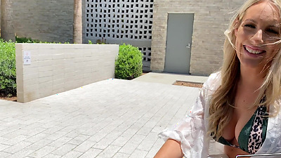 Bunny Madison Hot POV As She Licks My Balls Before We Fuck