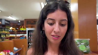 I'll buy you anything you want if you walk around the supermarket with cum on your face - Cumwalk