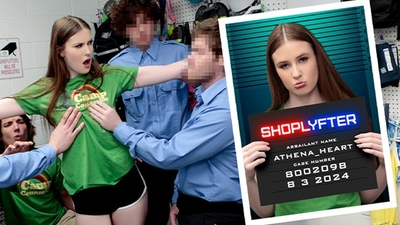 Camp Counselor Gets Caught Shoplifting And Has To Fuck Her Way Out Of Trouble