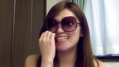 Japanese Teen Model seduce to uncensored JAV Casting Fuck with Creampie and Sunglasses