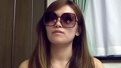 Japanese Teen Model seduce to uncensored JAV Casting Fuck with Creampie and Sunglasses