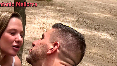 9 Months Pregnant MILF Gets Picked up in Public