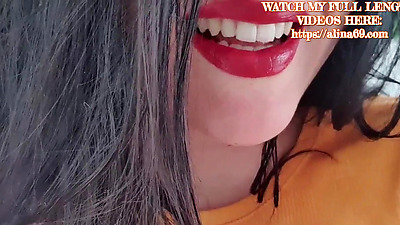 Creamy facesitting POV, get closer and stick your tongue