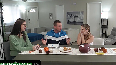 It’s the Super Bowl, & Stepdad Wants To Watch, But His Needy StepDaughter Craves Attention First