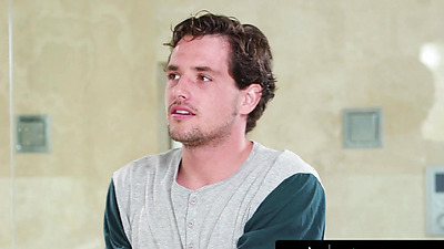 NURU MASSAGE - Busty MILF Nina Elle Gives A Hot NURU Massage To Her Stepson - Tyler Nixon