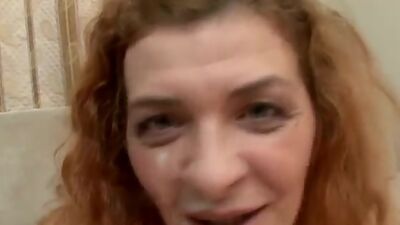 Granny Anya Fucked Hard On the Couch