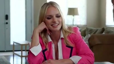 Rachael Cavalli has noticed her stepson sucking up to her so she gives him a BJ and a bigtit pussy ride