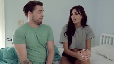 When Dana Wolf hears that her stepbrother has a big dick she fakes an illness to get a pity fuck in her cum hungry twat