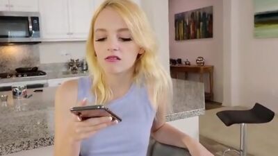 Kate Bloom agrees to play hosue with her steprbro including being a wifey who loves to get fucked in her bare twat