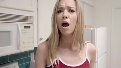 Haley Reed gets bitchy when she hasnt gotten laid so her step brother steps up and offers his dick for their pleasure