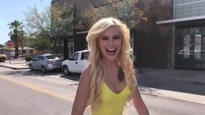 After riding around the city and shaking her ass everywhere Kiara Cole comes home to play sex games with her stepbrother