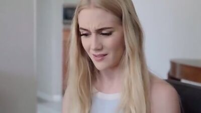 Emma Starletto and her stepbrother do a sexy scavenger hunt together and wind up getting naked and fucking on the couch