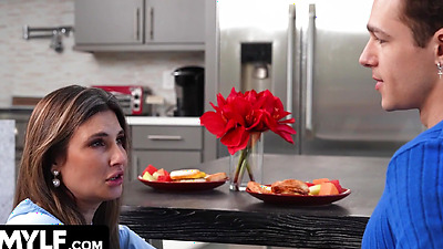 Are We Going To Get Caught?! My Horny Step Mom Loves Sucking My Big Cock When My Dad's Around - Krystal Sparks